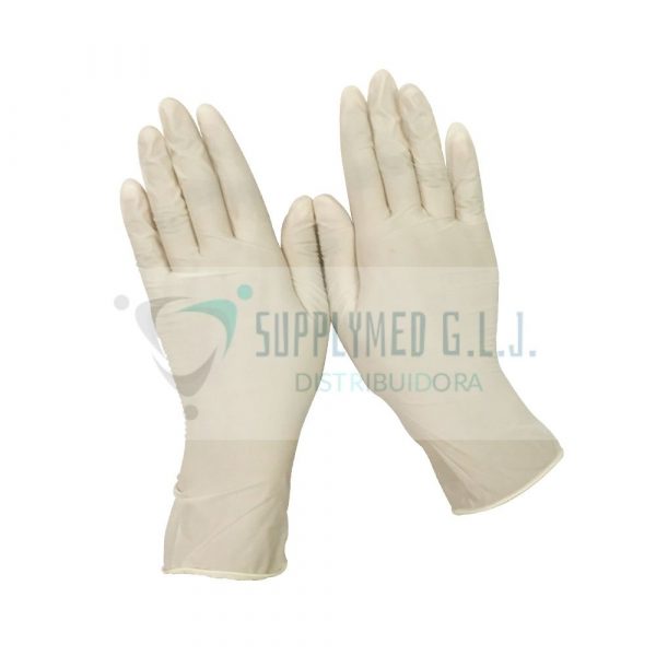 Guantes estériles libre de látex