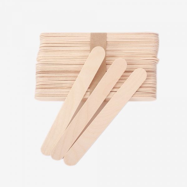 Baja lengua de madera desechable estéril - Imagen 2